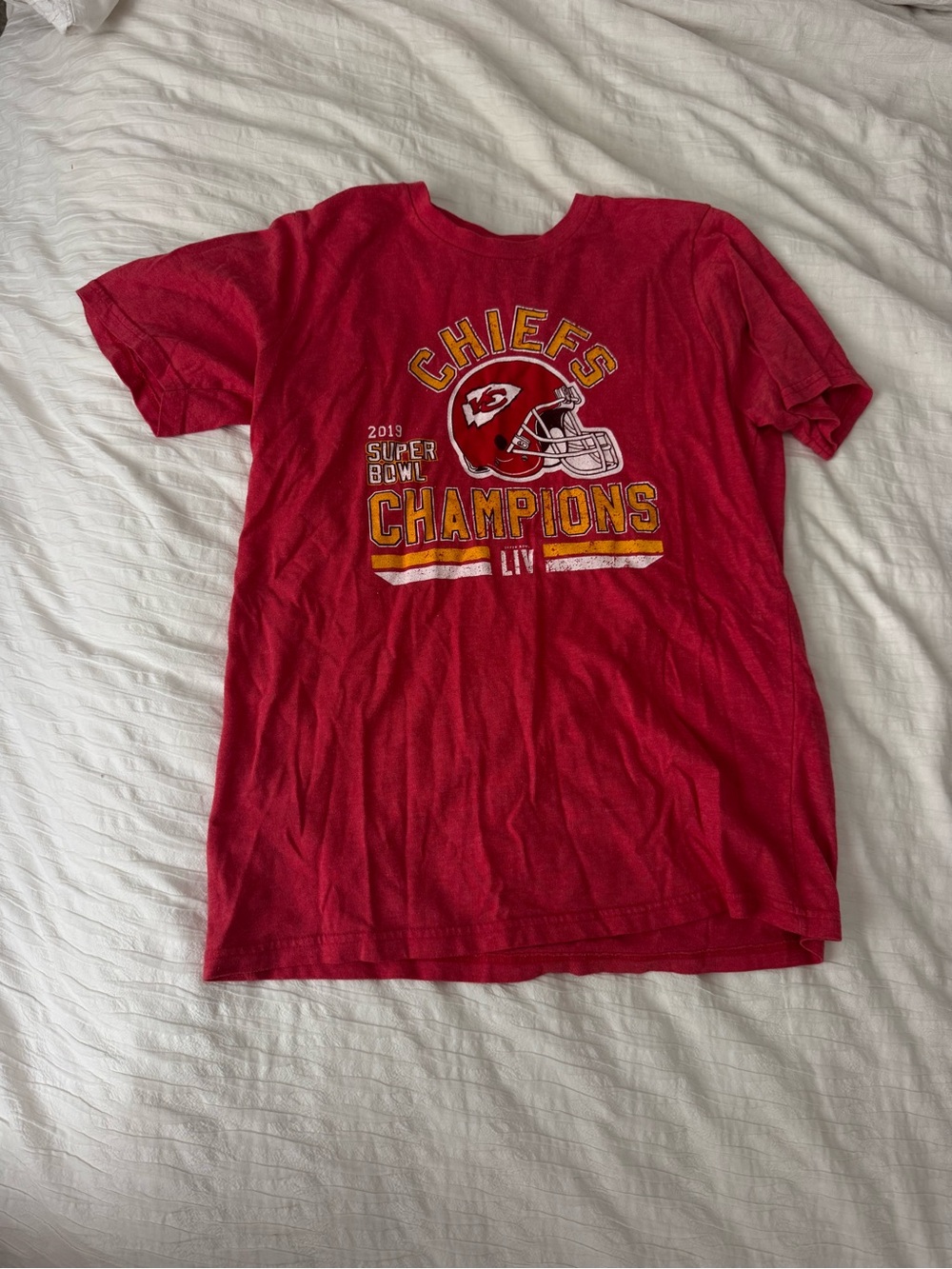 Fanatics Red Kansas City Chiefs Champions Graphic Short Sleeve Tee